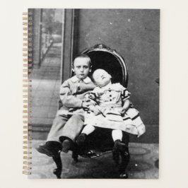 Agenda Haunting Vintage Sibling Portrait 