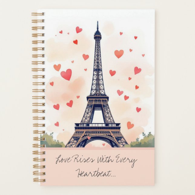 Agenda Hearts Over Paris (Frente)