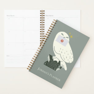 Agenda Hedwig Com Desenho Caprichoso de Carta