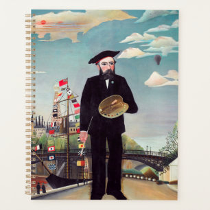 Agenda Henri Rousseau - Eu Próprio Retrato-Paisagem