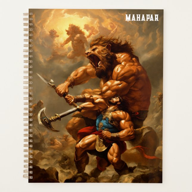 Agenda Hércules vs Monstro de Três Cabeças (Frente)