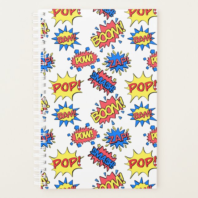 Agenda Heroes Planner da revista em quadrinhos (Frente)