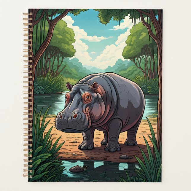 Agenda Hippo by the Riverside (Frente)