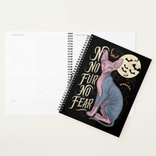 Agenda Histórias de horror de gatos esfinx