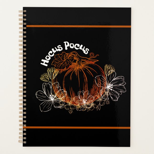 Agenda Hocus Pocus Pumpking (Frente)