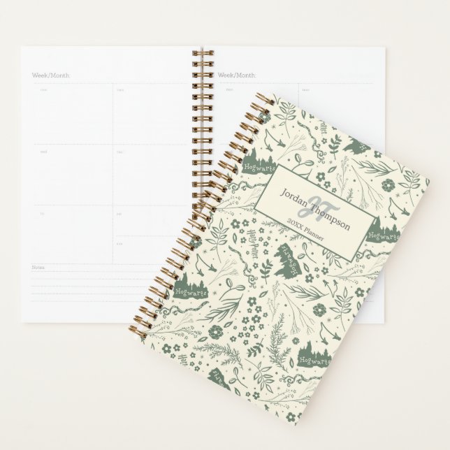 Agenda HOGWARTS™ Herbology Magic Patterno (Exibição)