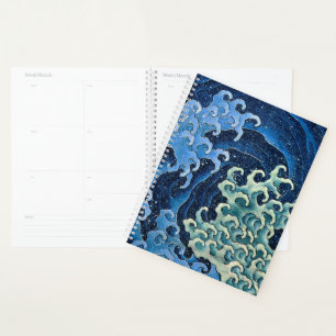 Agenda Hokusai Feminine Wave Vintage Ocean