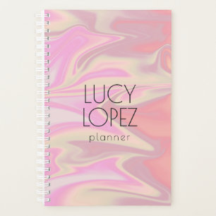 Agenda holográfico do pintinho elegante e na moda bonito