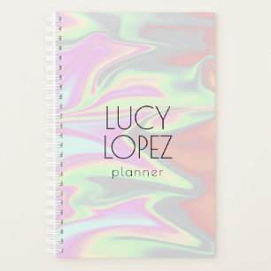 Agenda holográfico do pintinho elegante e na moda bonito