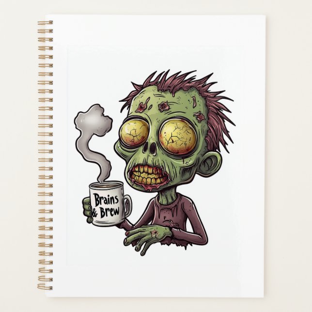 Agenda Hora do Café Zombie (Frente)
