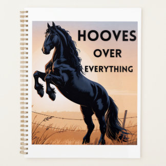 Agenda Horse Lovers Planner - Hooves Over Everything