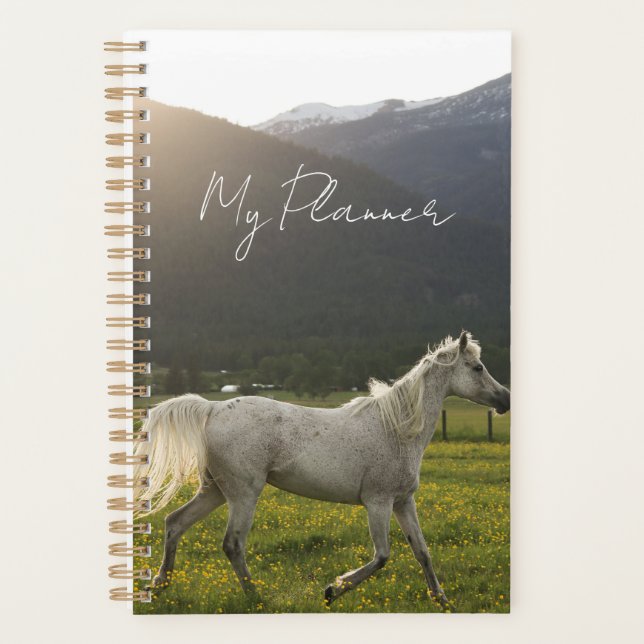 Agenda Horse Planner - Spring Theme (Frente)