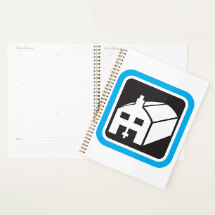 Agenda Hospital Barn Icon Minimalista de Saúde