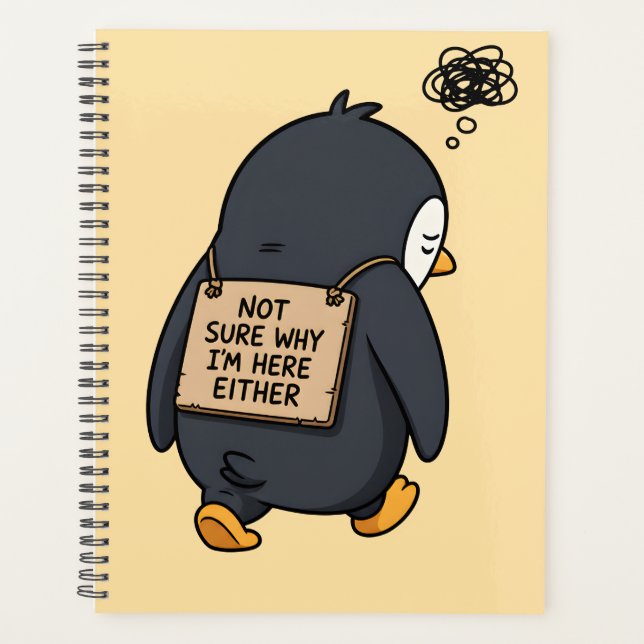 Agenda Humor de Introvertido Fofo (Frente)