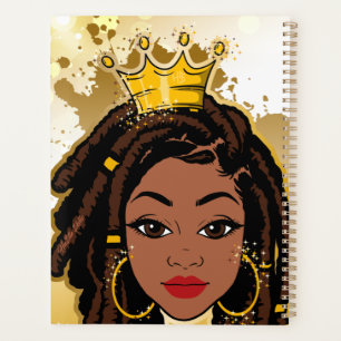 Agenda Hustle Skills Aniversário Presente Sista Rainha Fe