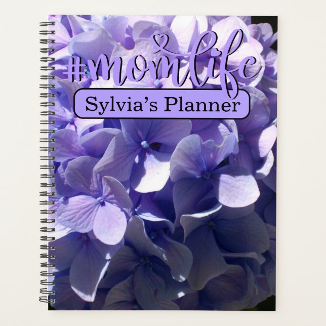 Agenda Hydrangea púrpura #momlife (Frente)