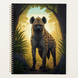 Agenda Hyena in a Forest Clearing