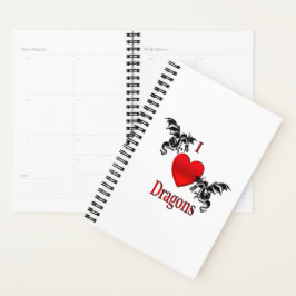 Agenda I Heart Dragon Personal