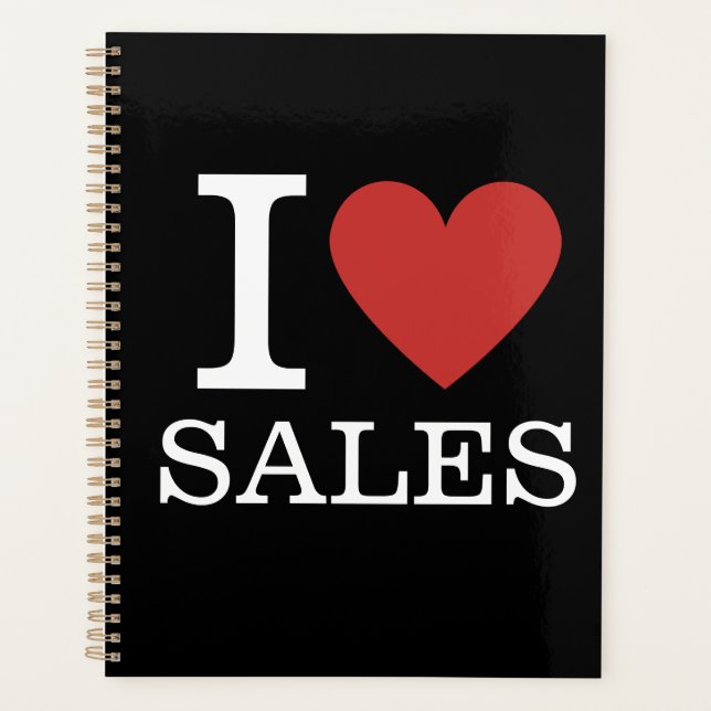 Agenda I ❤️ Love Sales - Departamento de Vendas - (Frente)
