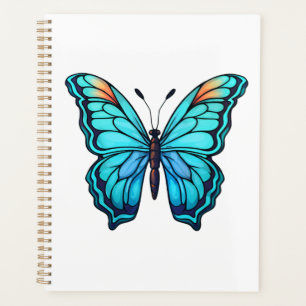 Agenda Ilustração da borboleta de desenho animado