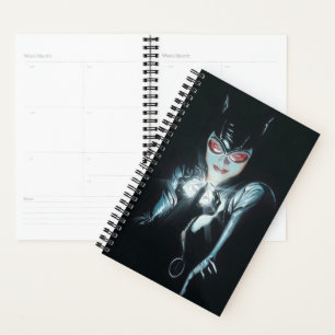 Agenda Ilustração da Capa de Batman Catwoman Faces of Evi