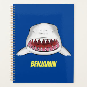 Agenda ilustração da média dos desenhos animados de tubar