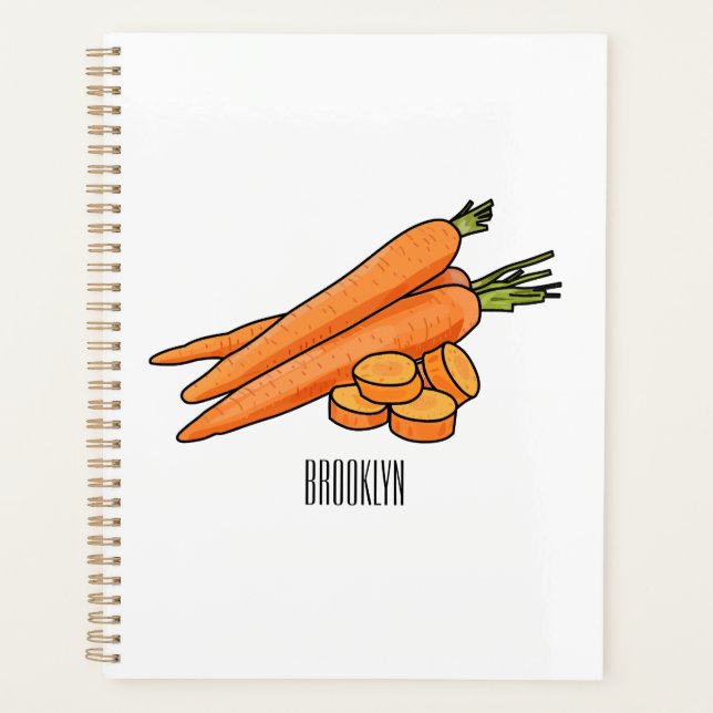 Agenda Ilustração de desenho animado (Frente)