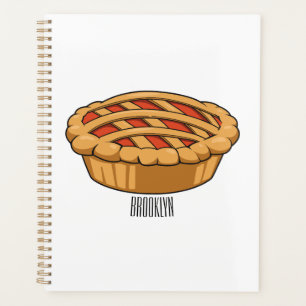 Agenda Ilustração de desenho animado