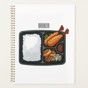 Agenda Ilustração de desenho animado de Bento