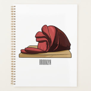 Agenda Ilustração de desenho animado de Ham