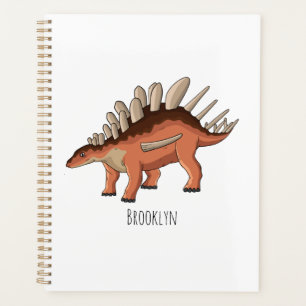 Agenda Ilustração de desenho animado de Kentrosaurus
