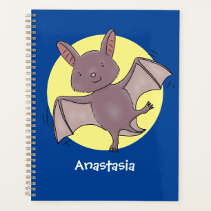 Agenda Ilustração de desenho animado voador de filhotes