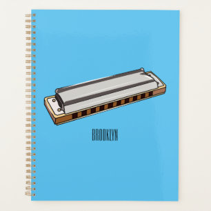 Agenda Ilustração de desenho da Harmonica