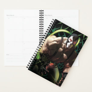 Agenda Ilustração do Batman Bane Enxame de Morcegos