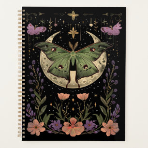 Agenda Ilustração do céu noturno gótico