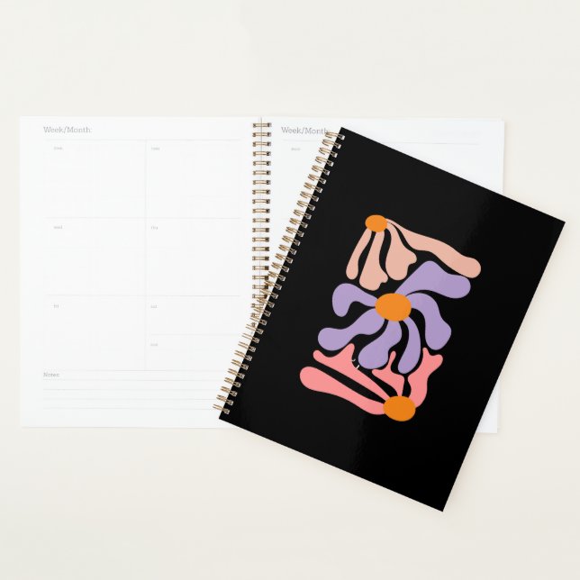 Agenda Ilustração Floral Arte (Exibição)