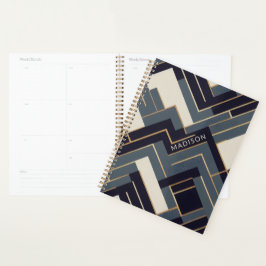 Agenda Ilustração geométrica do Ouro