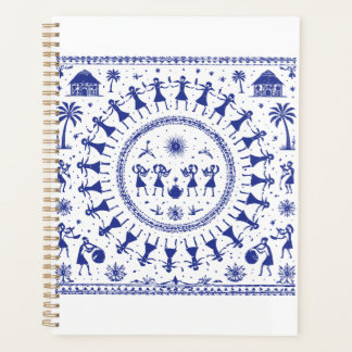 Agenda Ilustração Tribal Indiana de Arte Warli