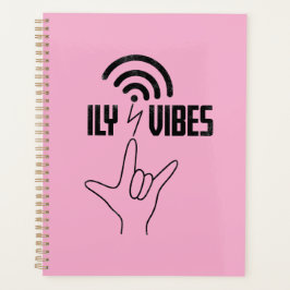 Agenda ILY Vibes - Design ASL