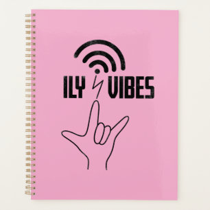 Agenda ILY Vibes - Design ASL