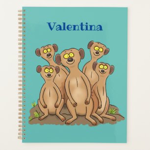 Agenda Imagem animada da família Meerkat