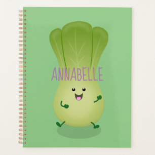 Agenda Imagem de desenho animado bonito de "baby bok choy