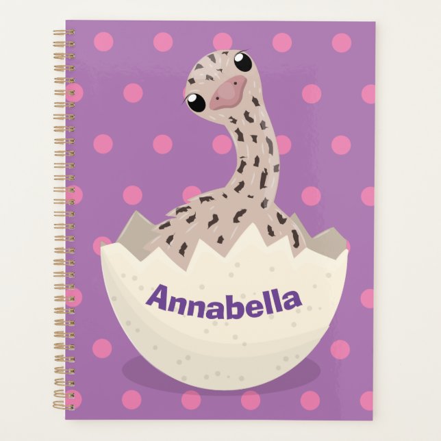 Agenda Imagem de desenho animado de biberão (Frente)