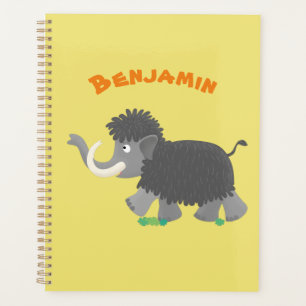 Agenda Imagem de desenho animado de mamute boazona
