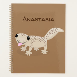 Agenda Imagem de desenho animado de uma lagartixa pintada