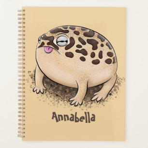 Agenda Imagem de desenho animado do sapo de chuva deserto
