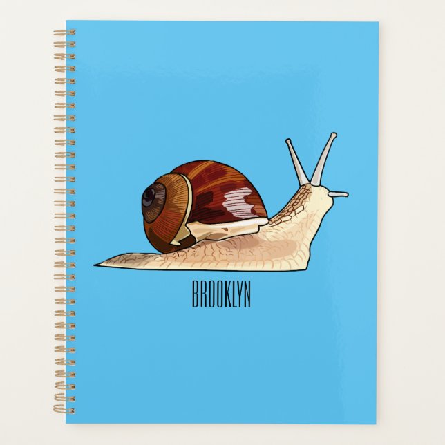Agenda Imagem de desenho em caracol (Frente)