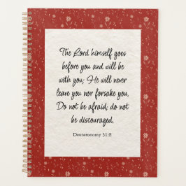 Agenda Imagem Versa da Bíblia 31:8 Deuteronomy