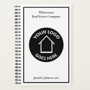 Agenda Imobilizador de Logotipo Personalizado da Empresa
