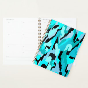 Agenda Impressão de Abstrato preto e branco
